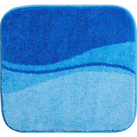 Tapis de salle de bain flash bleu 55 x 60 cm
