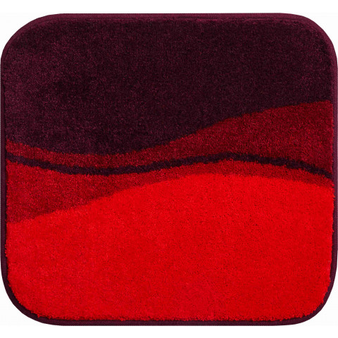 Tapis de salle de bain flash rubis 55 x 60 cm