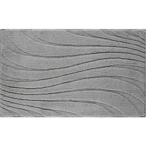 Tapis de salle de bain marrakesh anthracite 70 x 120 cm