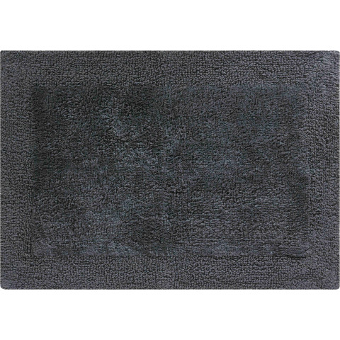 Tapis de salle de bain primo anthracite 60 x 90 cm