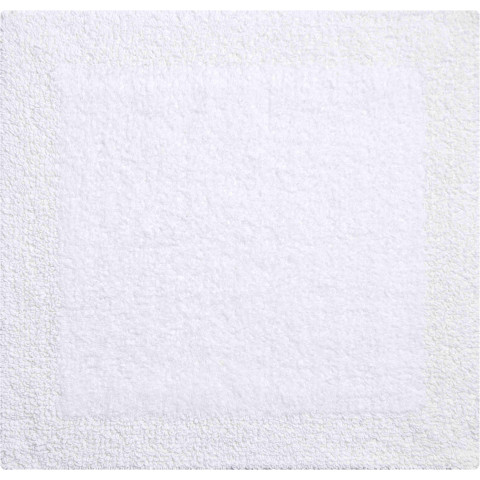 Tapis de salle de bain primo blanc 55 x 55 cm