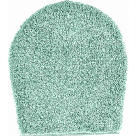 Tapis de salle de bain lex vert housse pour abattant wc 47 x 50 cm