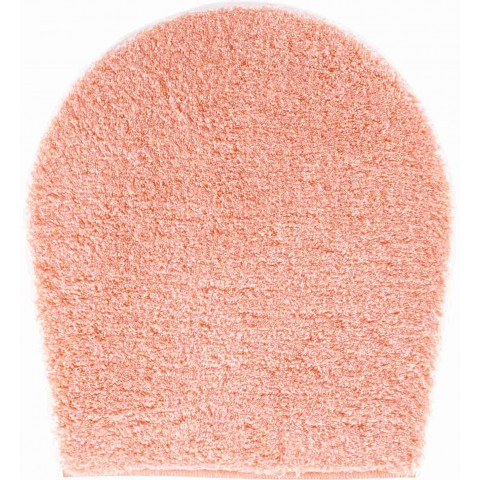 Tapis de salle de bain lex rose housse pour abattant wc 47 x 50 cm