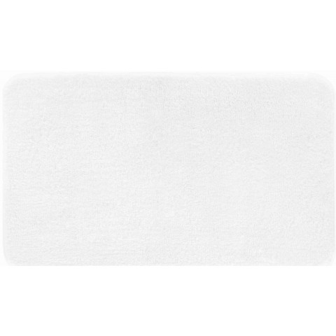 Tapis de salle de bain lex blanc 50 x 80 cm