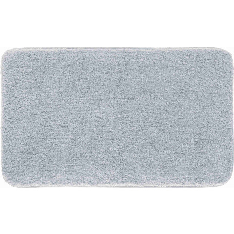 Tapis de salle de bain lex argent 70 x 120 cm