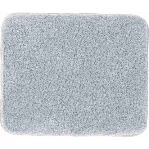 Tapis de salle de bain lex argent 50x60
