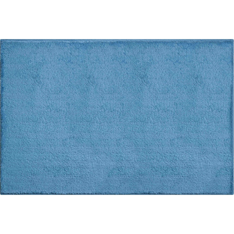 Tapis de salle de bain manhattan bleu 80x140