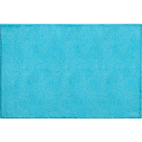 Tapis de salle de bain manhattan turquoise 80x140