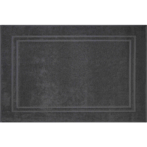 Tapis de salle de bain pavia anthracite  60x90