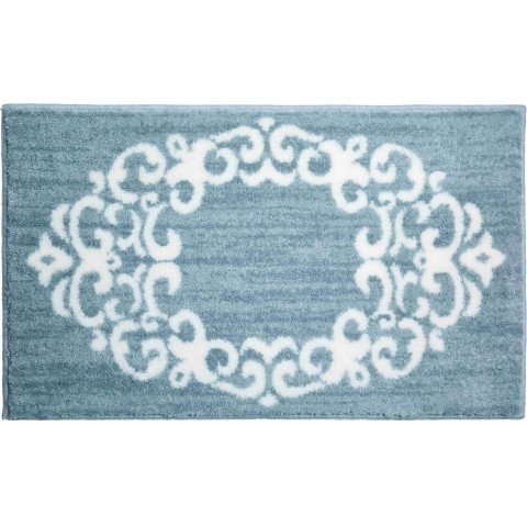 Tapis de salle de bain classique gris 60x100