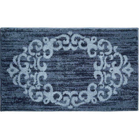 Tapis de salle de bain classique anthracite 60x100