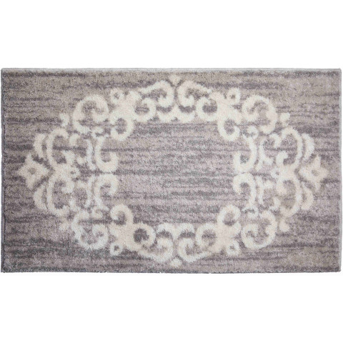 Tapis de salle de bain classique beige 60x100