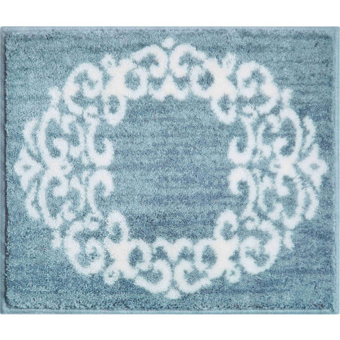 Tapis de salle de bain classique gris 50x60