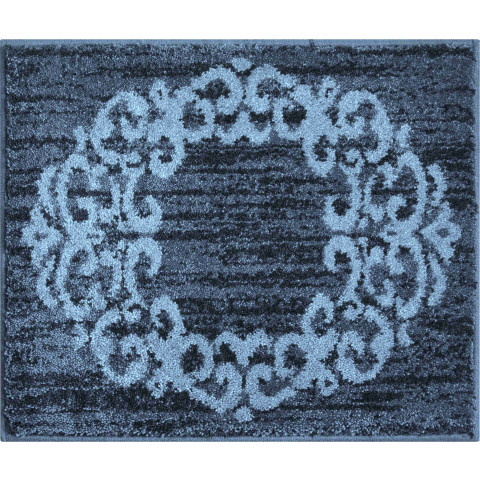 Tapis de salle de bain classique anthracite 50x60