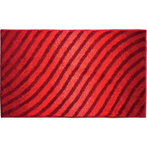 Tapis de salle de bain duna rubis 70 x 120 cm