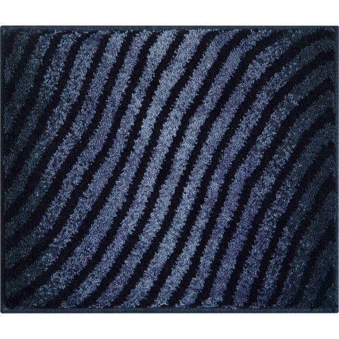 Tapis de salle de bain etrenity anthracite 50 x 60 cm