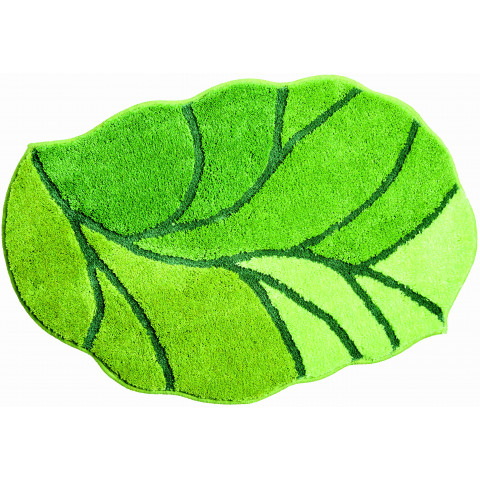 Tapis de salle de bain aosta vert 70 x 120 cm