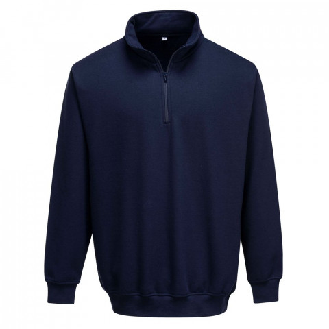 Sweatshirt col zippé portwest sorrento - Coloris et taille au choix