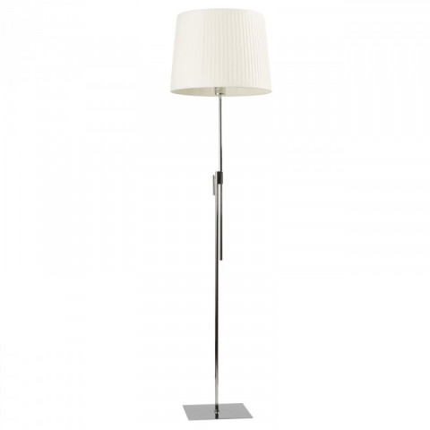 Lampadaire chromé megapolis 1 ampoule 145 cm