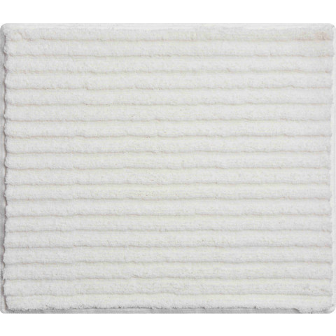 Tapis de salle de bain riffle naturel 50 x 60 cm