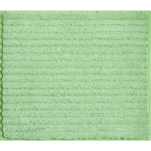 Tapis de salle de bain riffle vert 50 x 60 cm