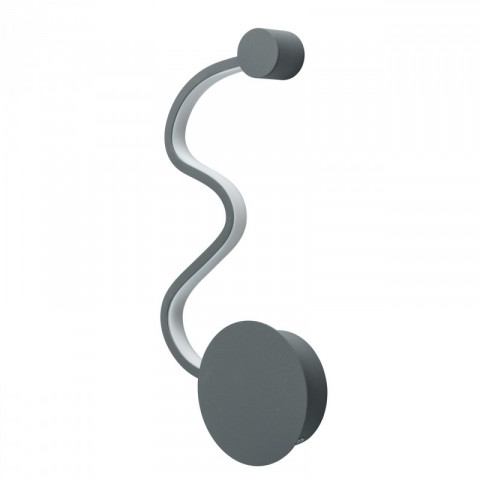 Applique murale grise techno   3.5 cm
