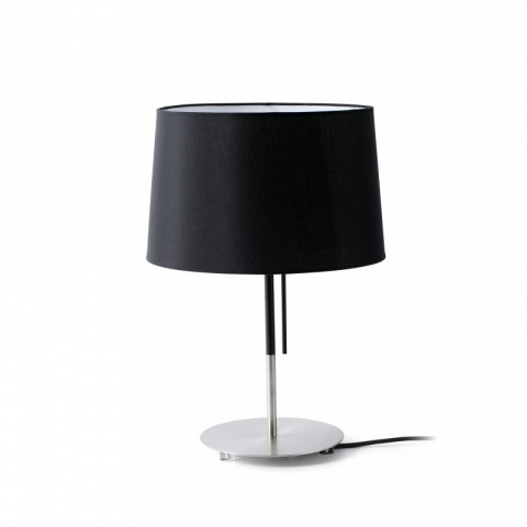 Lampe de table noire volta 1 ampoule