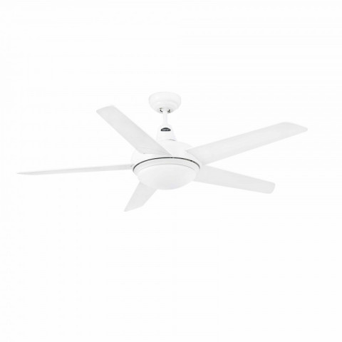 Ventilateur de plafond avec lumière pales ovni 2 ampoules