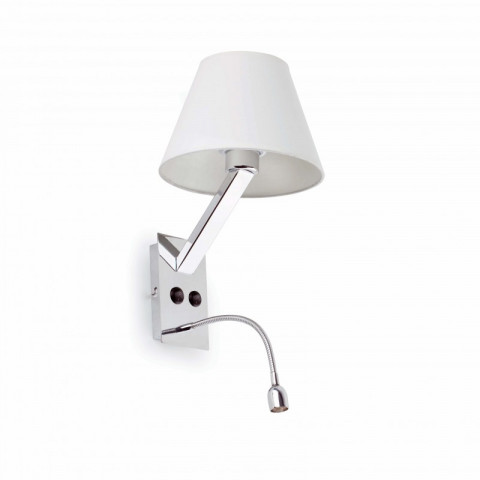 Aplique murale blanche moma 1 ampoule
