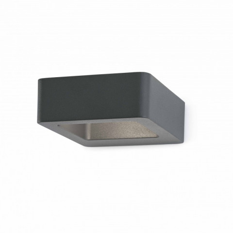 Aplique murale de jardin gris fonce das