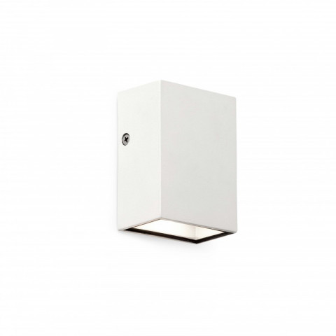Aplique murale de jardin blanc mat canon