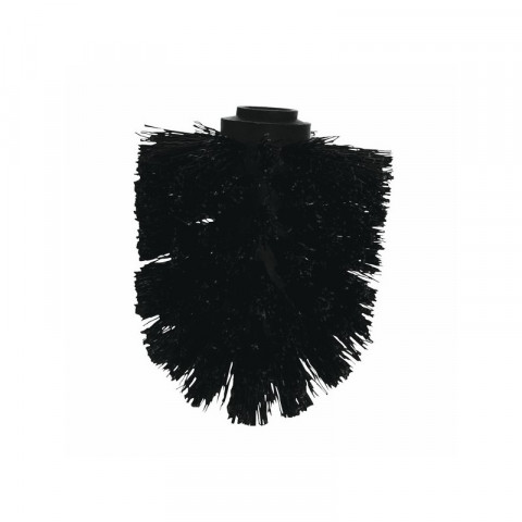 Brosse WC noire de rechange pour balai brosse de marque MSV 141194