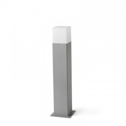 Balise de jardin grise tarraco 1 ampoule