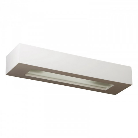 Applique murale blanche megapolis 2 ampoules 6 cm