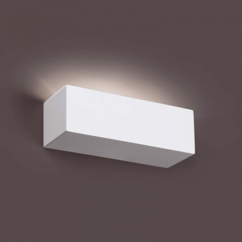 Aplique murale blanche eaco 1 ampoule