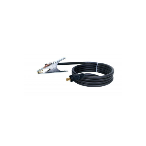 Câble de soudure 25mm2 ho1n2d 3 m + pince 200a  + connecteur