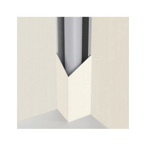 Cache tuyau en u 300 x 300 x 300 h2500 - coloris aux choix