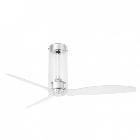 Ventilateur de plafond transparent tube