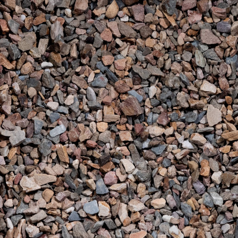 Gravier mix quartz-grès 6-16 mm - pack de 12m² (35 sacs de 20kg - 700kg)