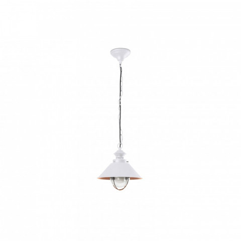 Suspension de jardin blanche nautica 1 ampoule