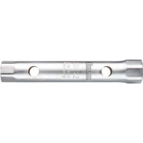 Clé tube, Cote s/plats : 10 x 11 mm, Long. 120 mm, Pour Ø de broche 6 mm