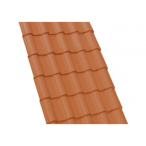 Plaque de toiture PVC imitation tuile Onduplast COVALINE 1,92 x 0,78 m 