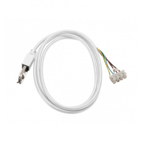 D-track, alimentation, avec boîte de connexion et serre-câble - couleur au choix