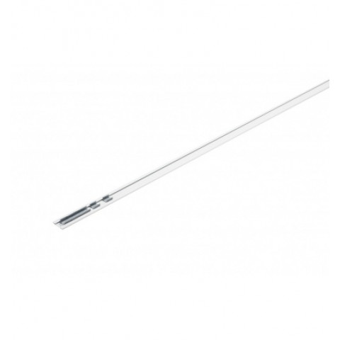 D-track, diffuseur, 1m, 10 clips de fixation inclus - couleur au choix