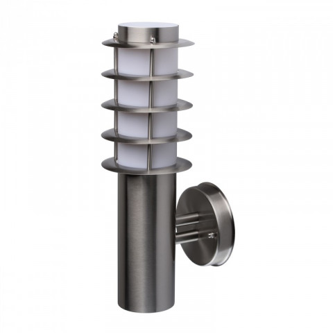 Applique d'extérieur chromée street 1 ampoule 16 cm