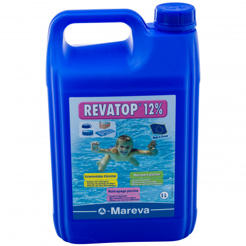 Rattrapage eau de piscine verte à 12%  bidon de 5 l