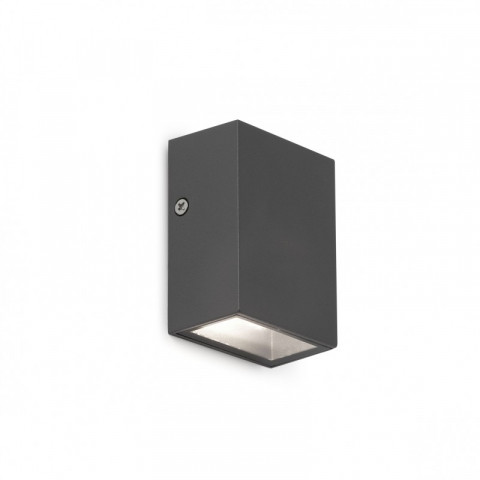 Aplique murale de jardin gris fonce canon