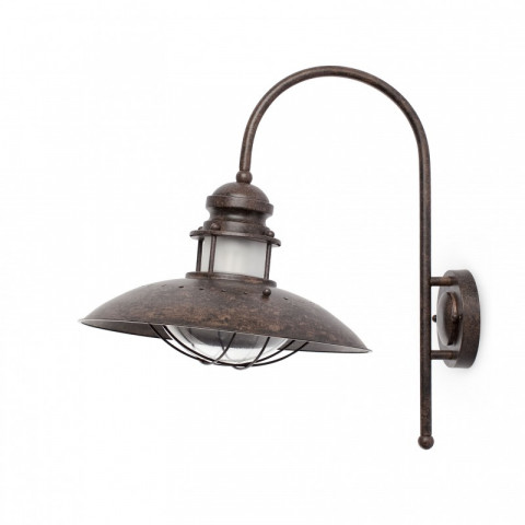 Aplique murale marron winch 1 ampoule