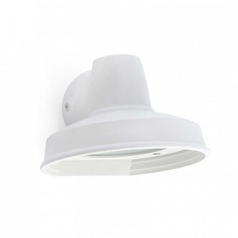 Aplique murale de jardin blanche bronx 1 ampoule