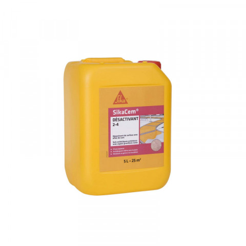 Désactivant de surface sika - sikacem - 2-4 - 5l